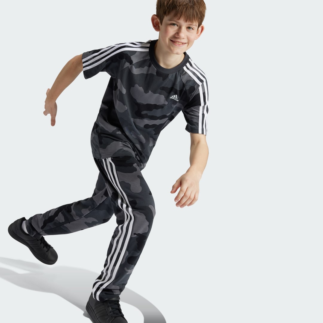 Adidas Essentials Allover Print Broek Kids