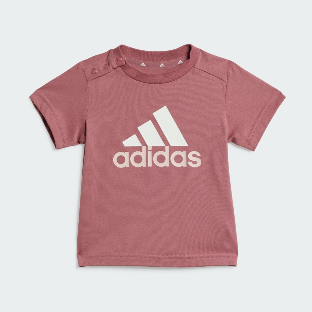 Adidas Essentials Organic Cotton T-shirt en Short Set