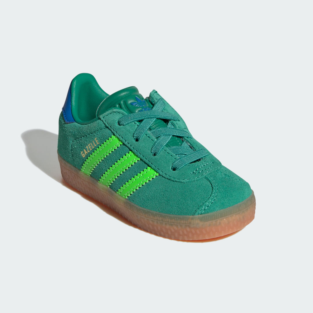 Adidas Gazelle sneaker Semi Court Green / Solar Green / Blue Bird