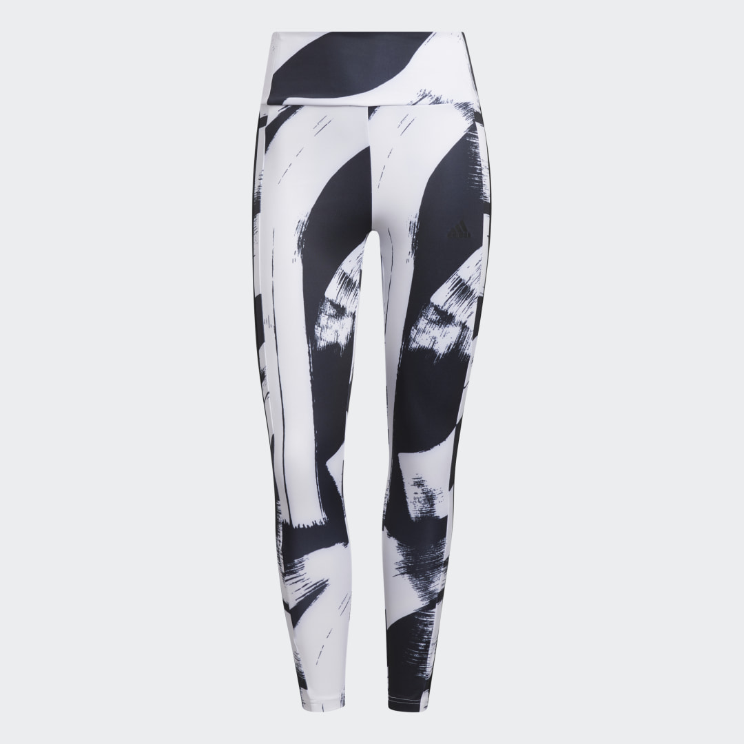 фото Леггинсы с высокой талией aeroready designed to move graphic adidas performance