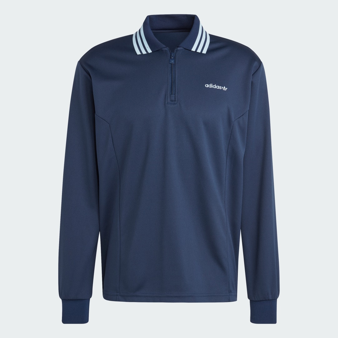 Adidas Poloshirt met Halflange Rits