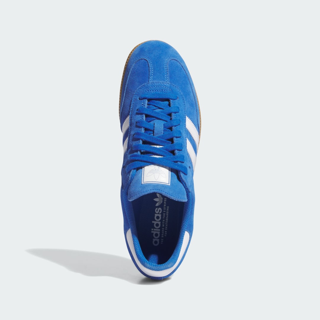 Adidas Samba sneaker Blue Bird / Cloud White / Gold Metallic