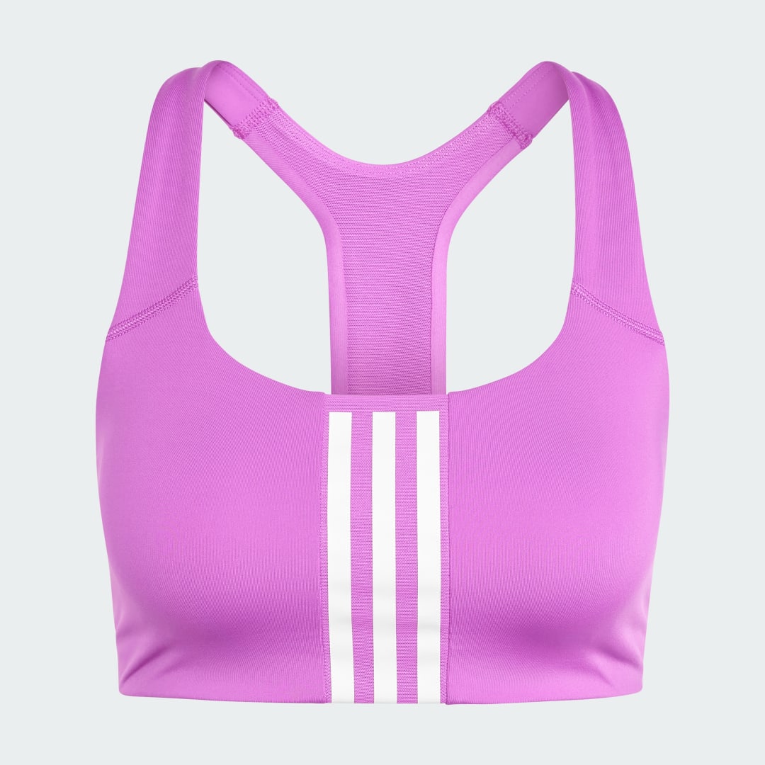 Adidas Powerimpact Training Medium-Support 3-Stripes Beha