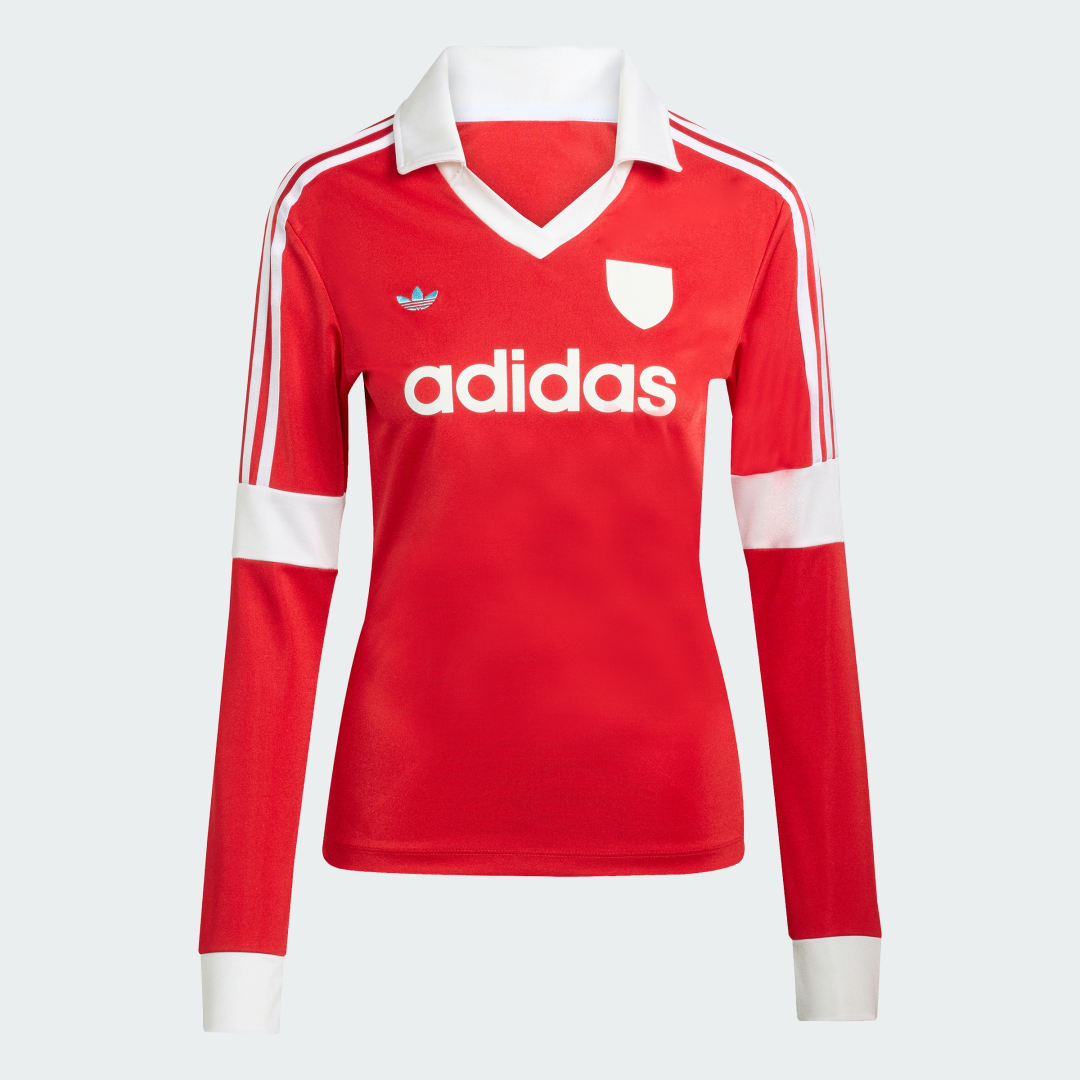 Adidas Graphic Football Sportshirt met Lange Mouwen