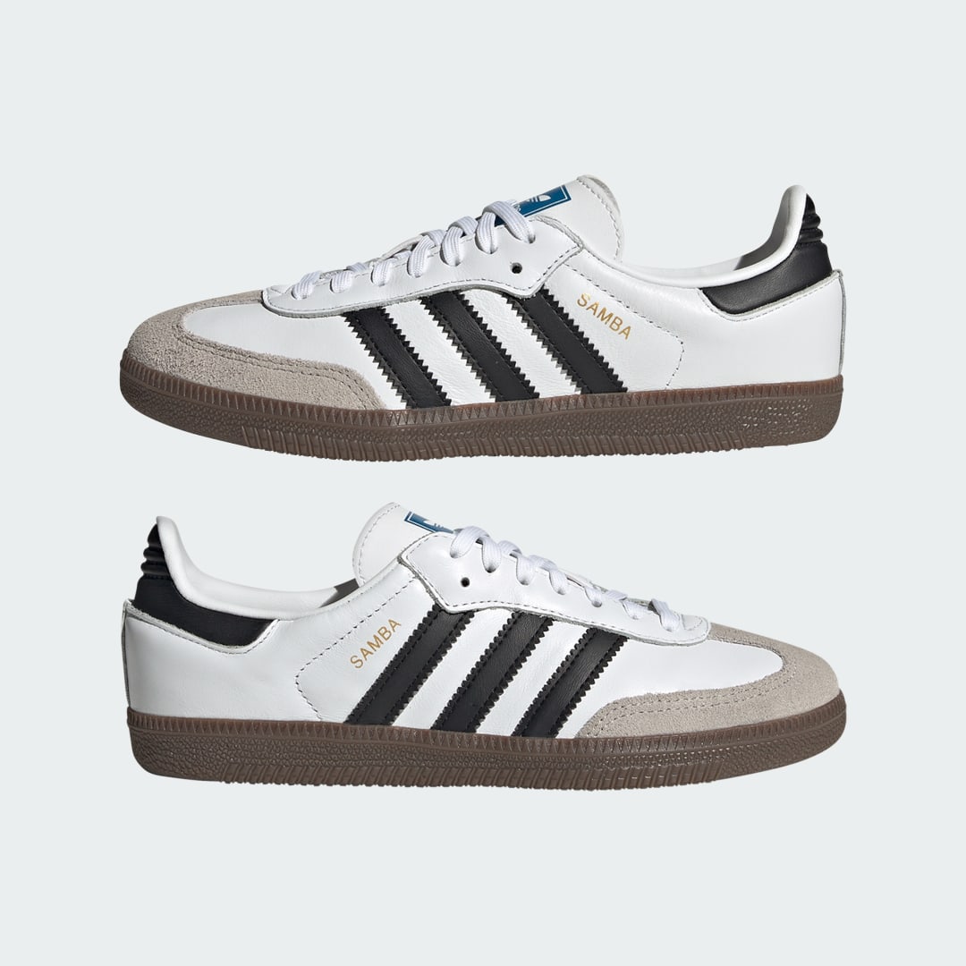 

adidas Tenis Samba OG para niños Niño, Blanco