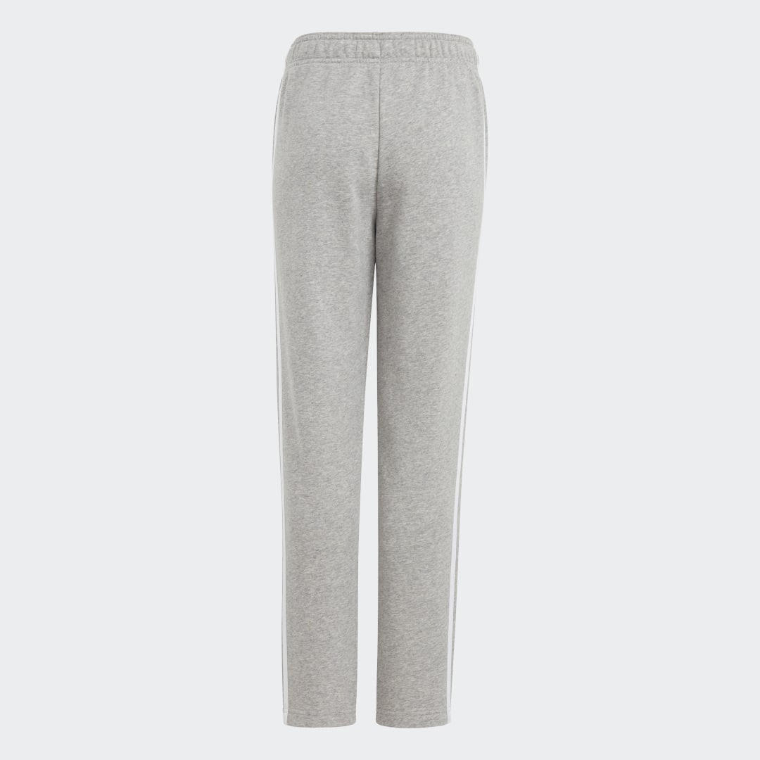 

adidas Pants Essentials 3 Franjas Niño, Medium gris gris/blanco