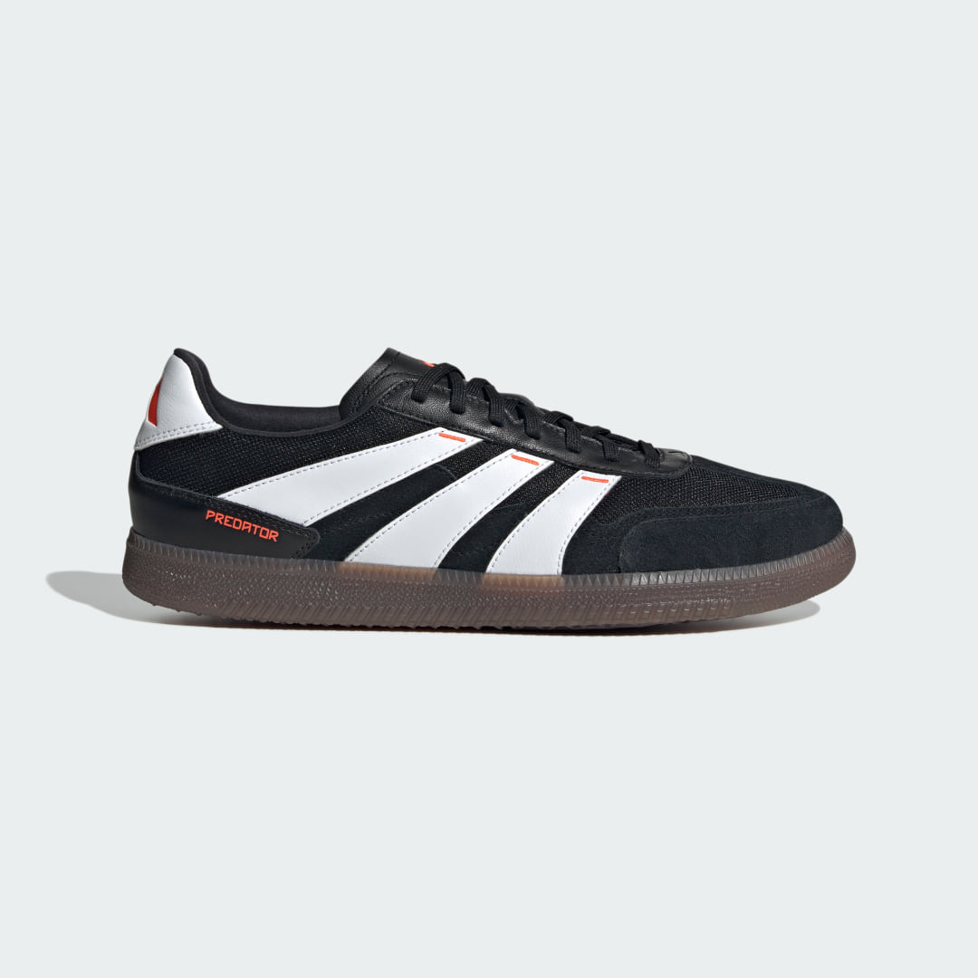 

adidas Calzado de Fútbol Predator Freestyle Unisex, Negro/blanco/solar rojo
