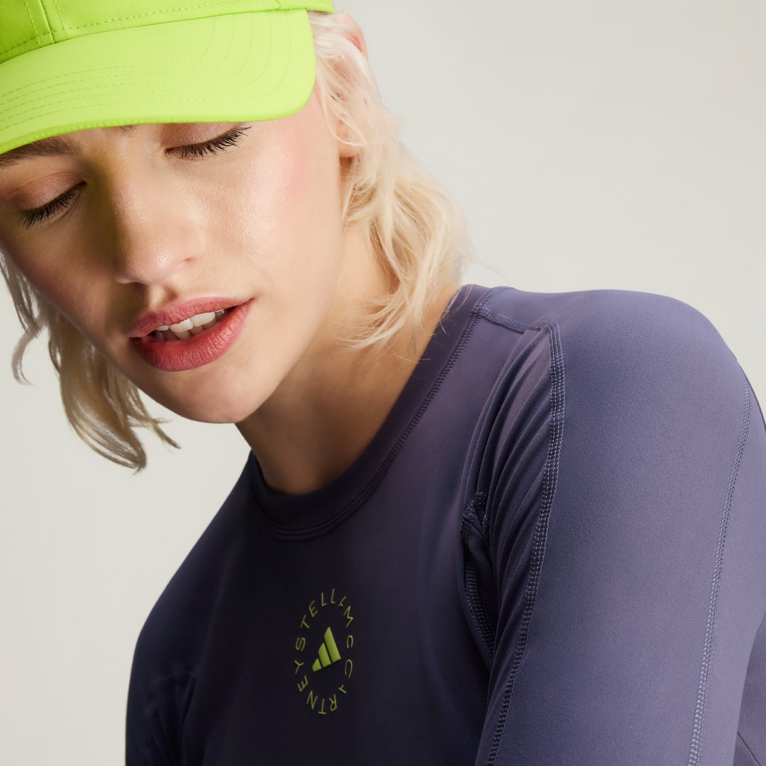 Adidas by Stella McCartney TrueStrength Yoga Croptop met Lange Mouwen