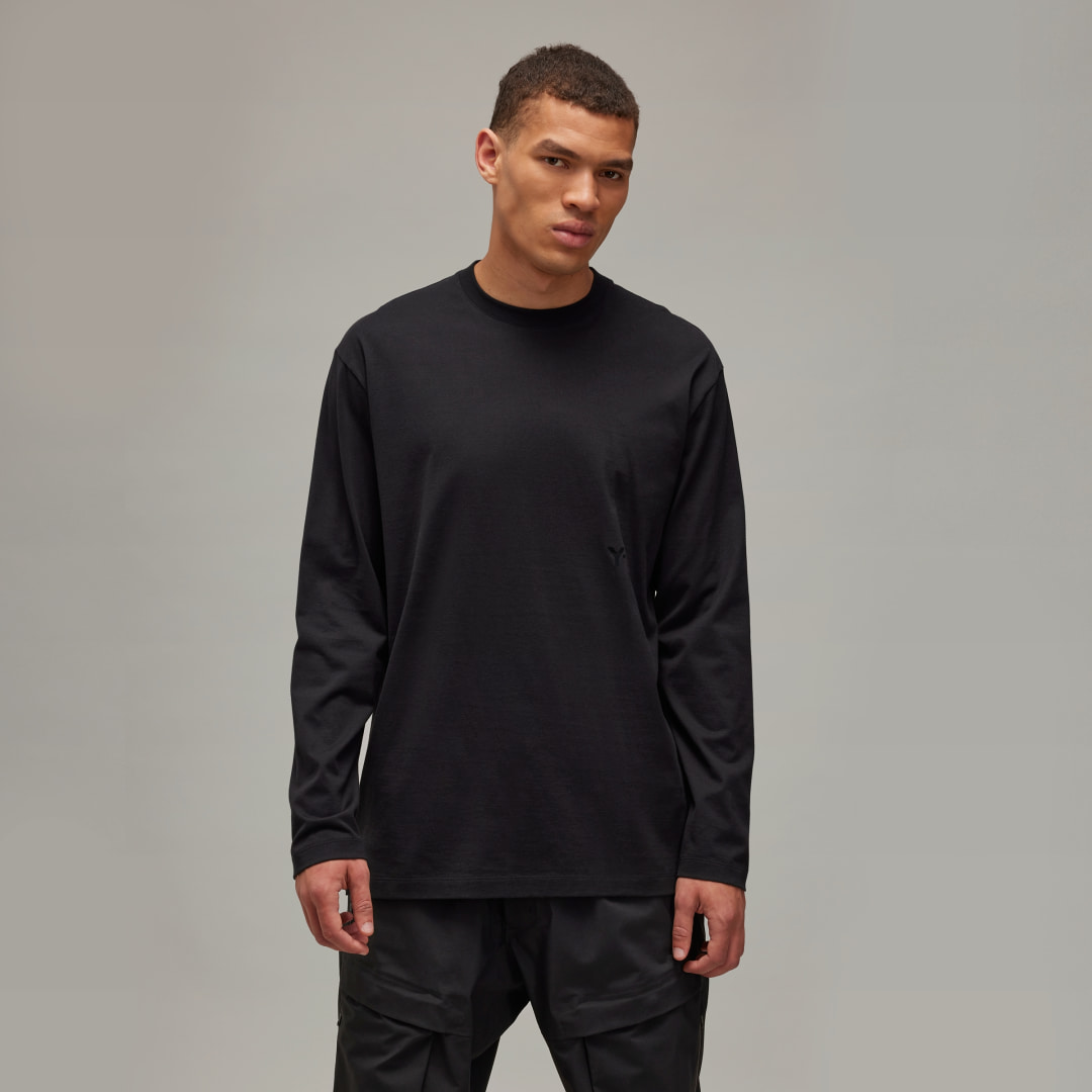 Y-3 Unisex T-shirt Mode Kleding Black Heren