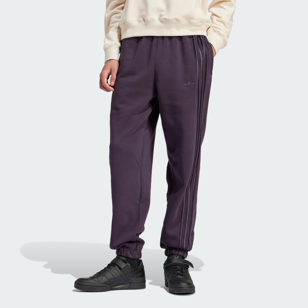Adidas Originals Sweatpants met logo Purple Heren