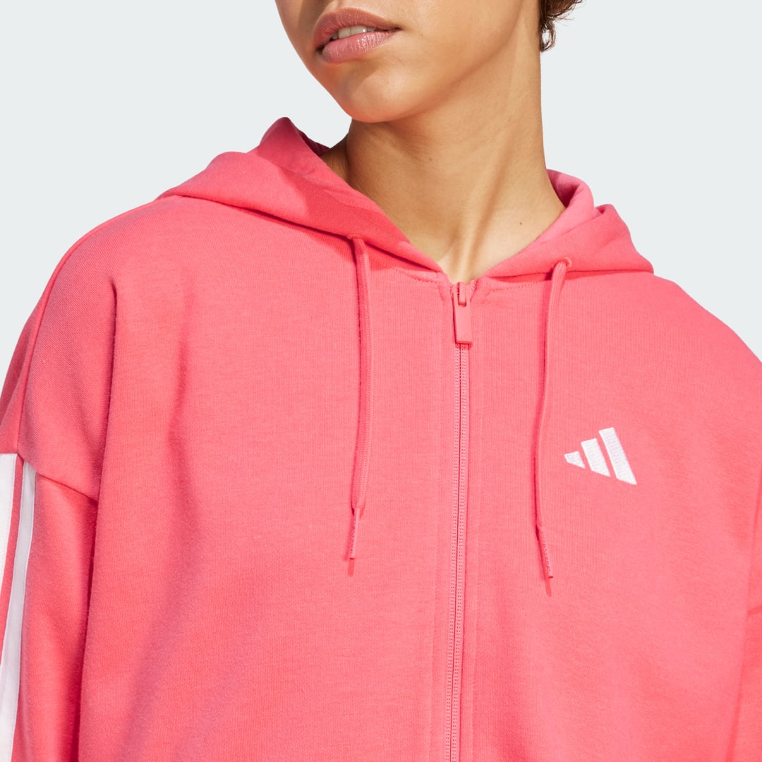 Adidas Essentials 3-Stripes French Terry Ritshoodie