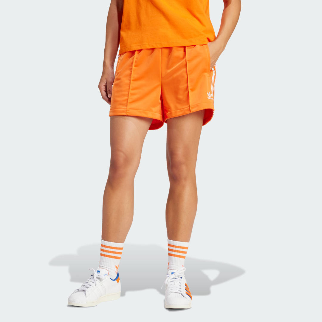 

adidas Shorts Firebird Mujer, Naranja