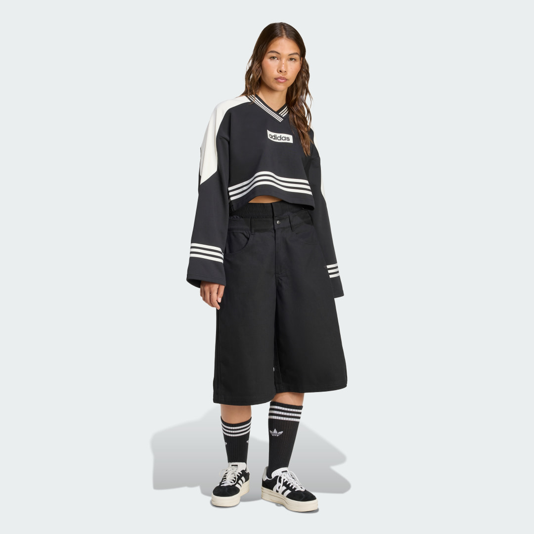 Sweat shirt ras du cou Blocking - vue 3