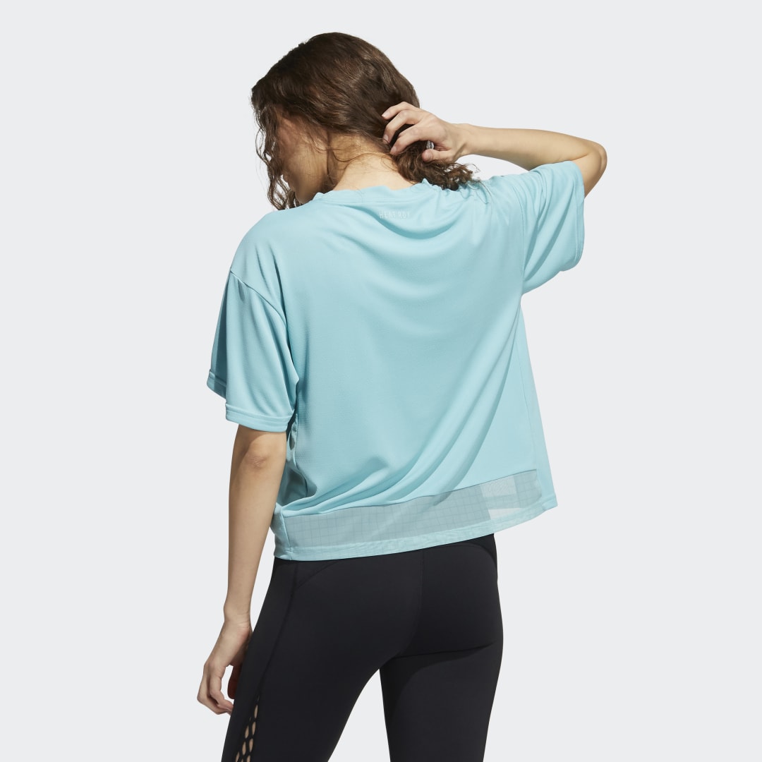 фото Футболка training heat.rdy mesh adidas performance