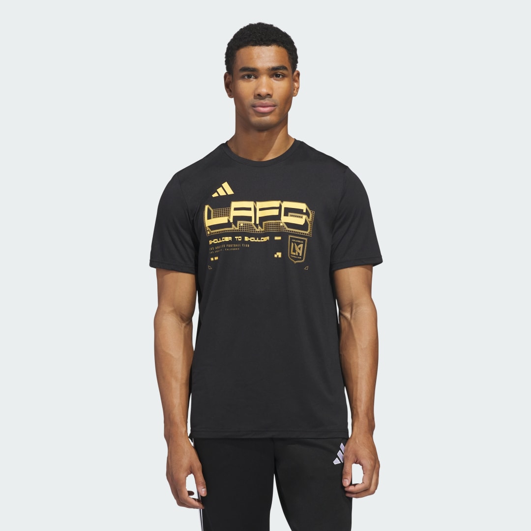 adidas LAFC Mens Short Sleeve Pregame T-shirt - $40.00 at Adidas