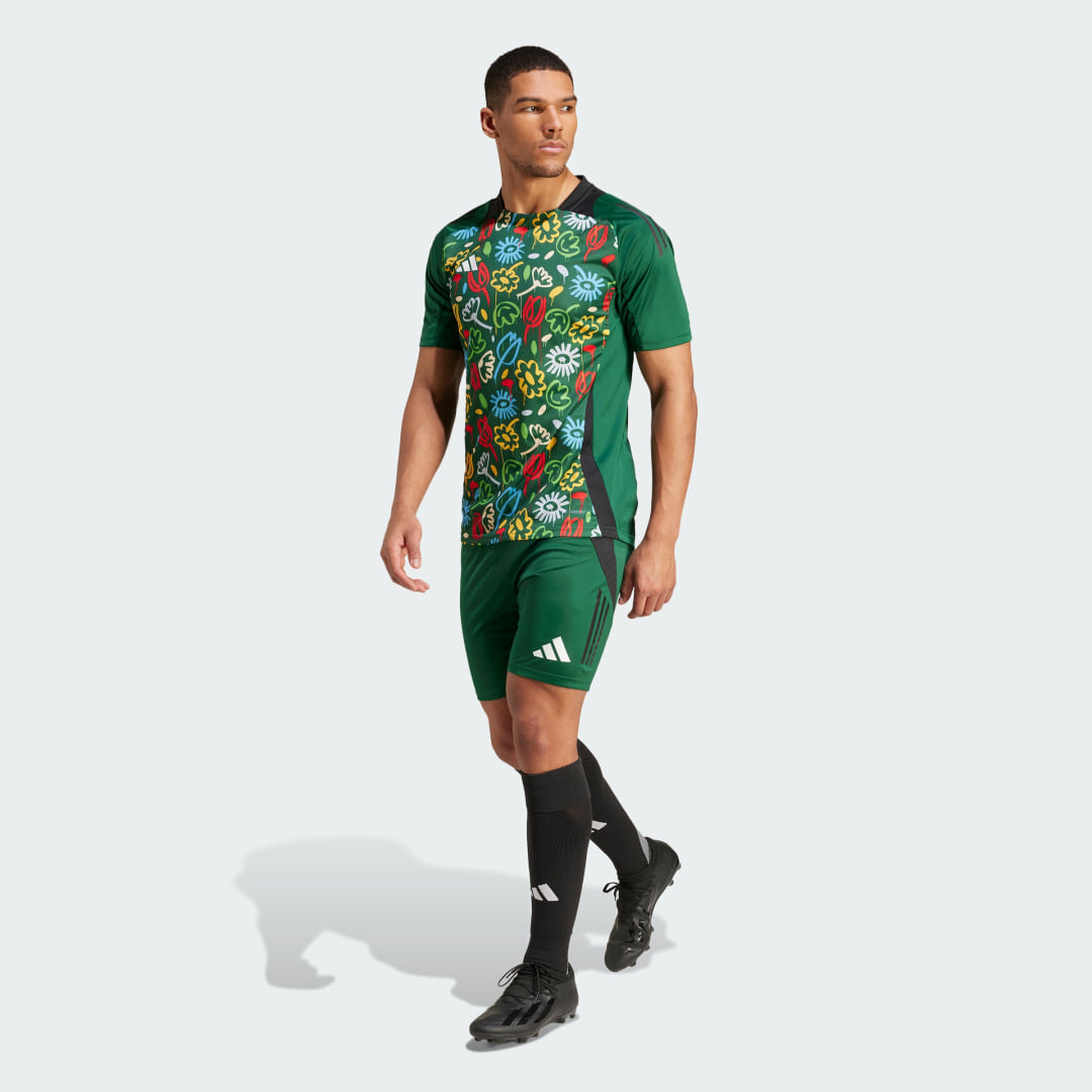 

adidas Camiseta Tiro 24 Hombre, Verde