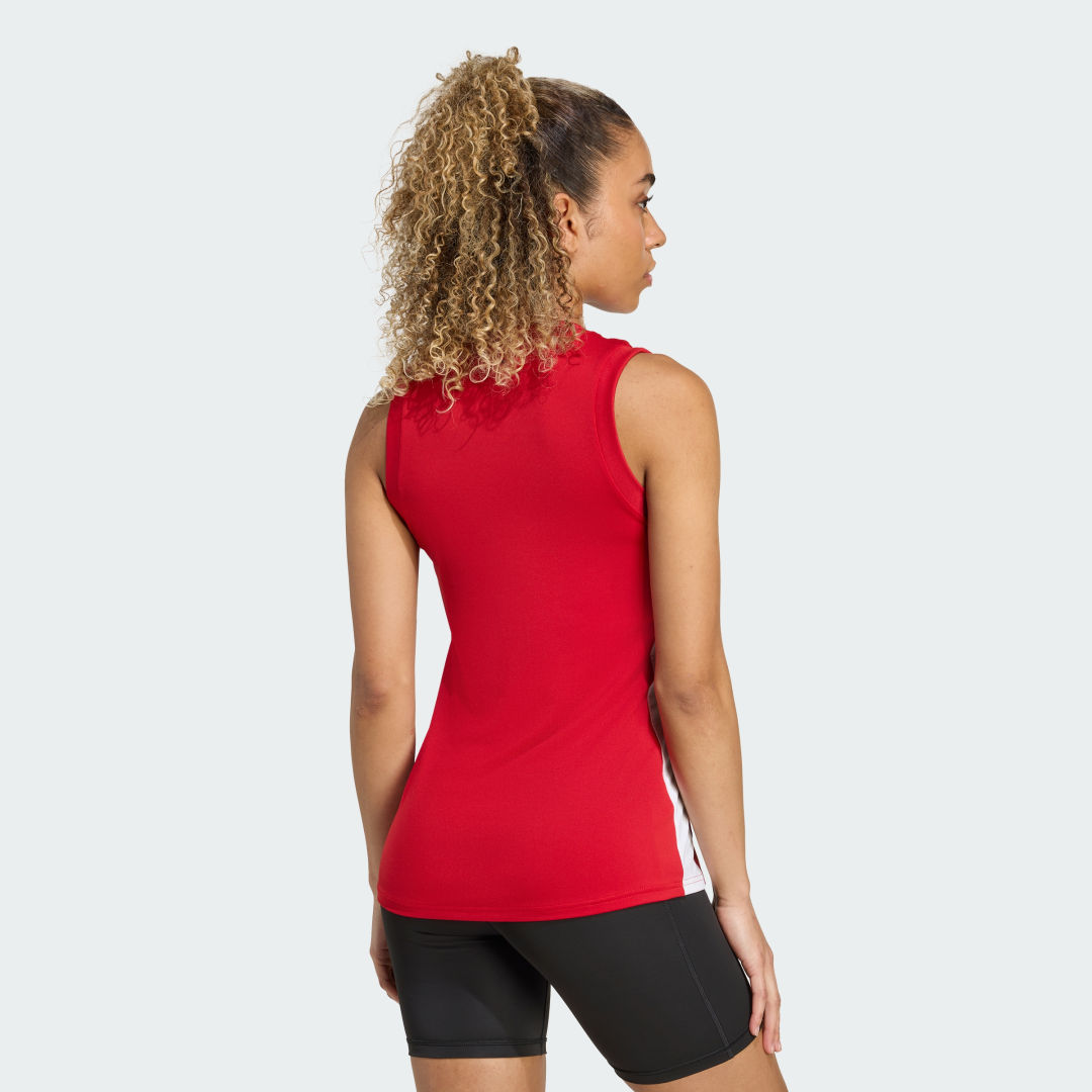Adidas Quickset Sleeveless Volleybalshirt