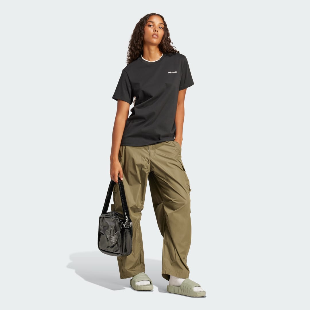 Thumbnail - Graphic adidas Sports Loose 3-Stripes Tee