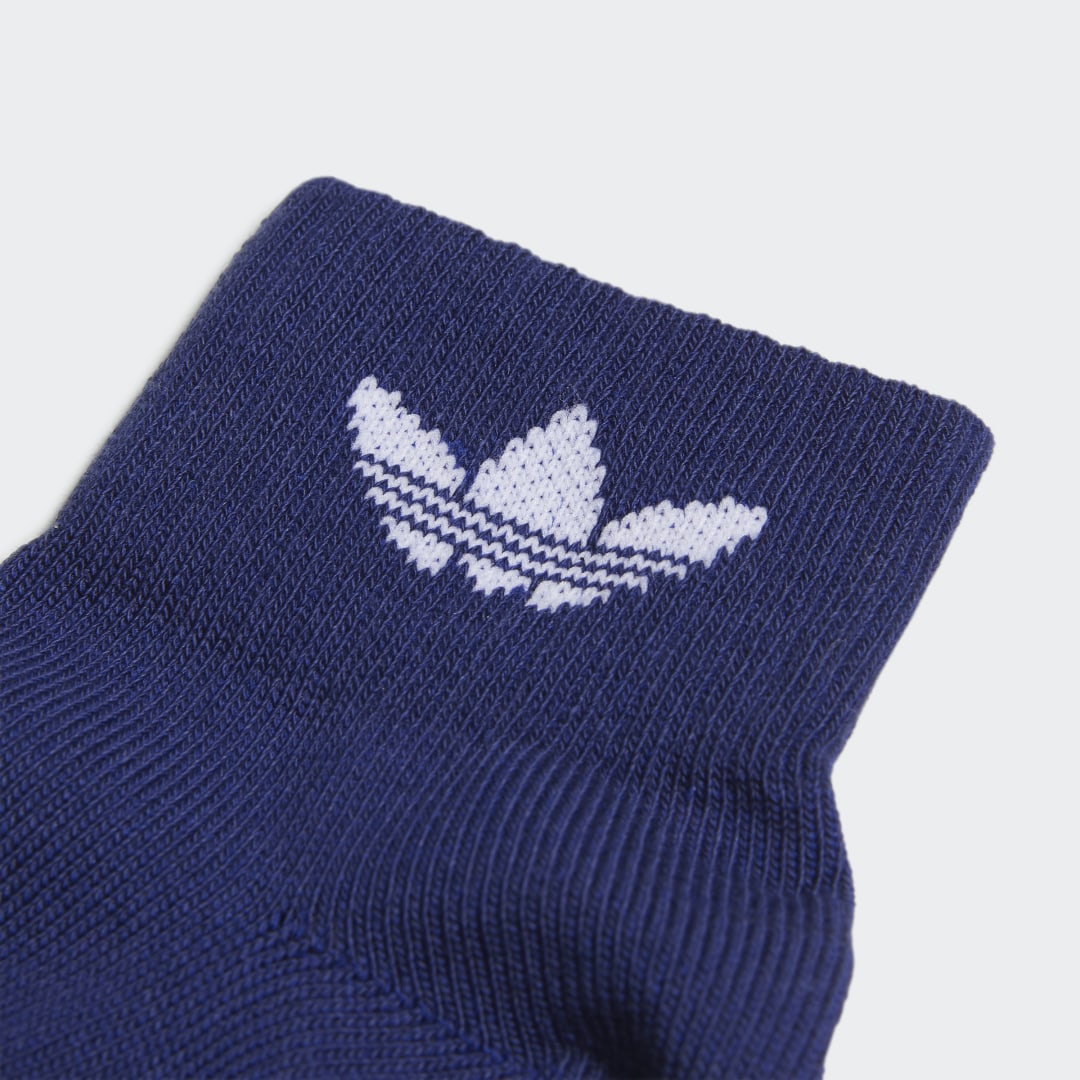 

adidas Medias Tobilleras 3 Pares (UNISEX) Niño, Blanco
