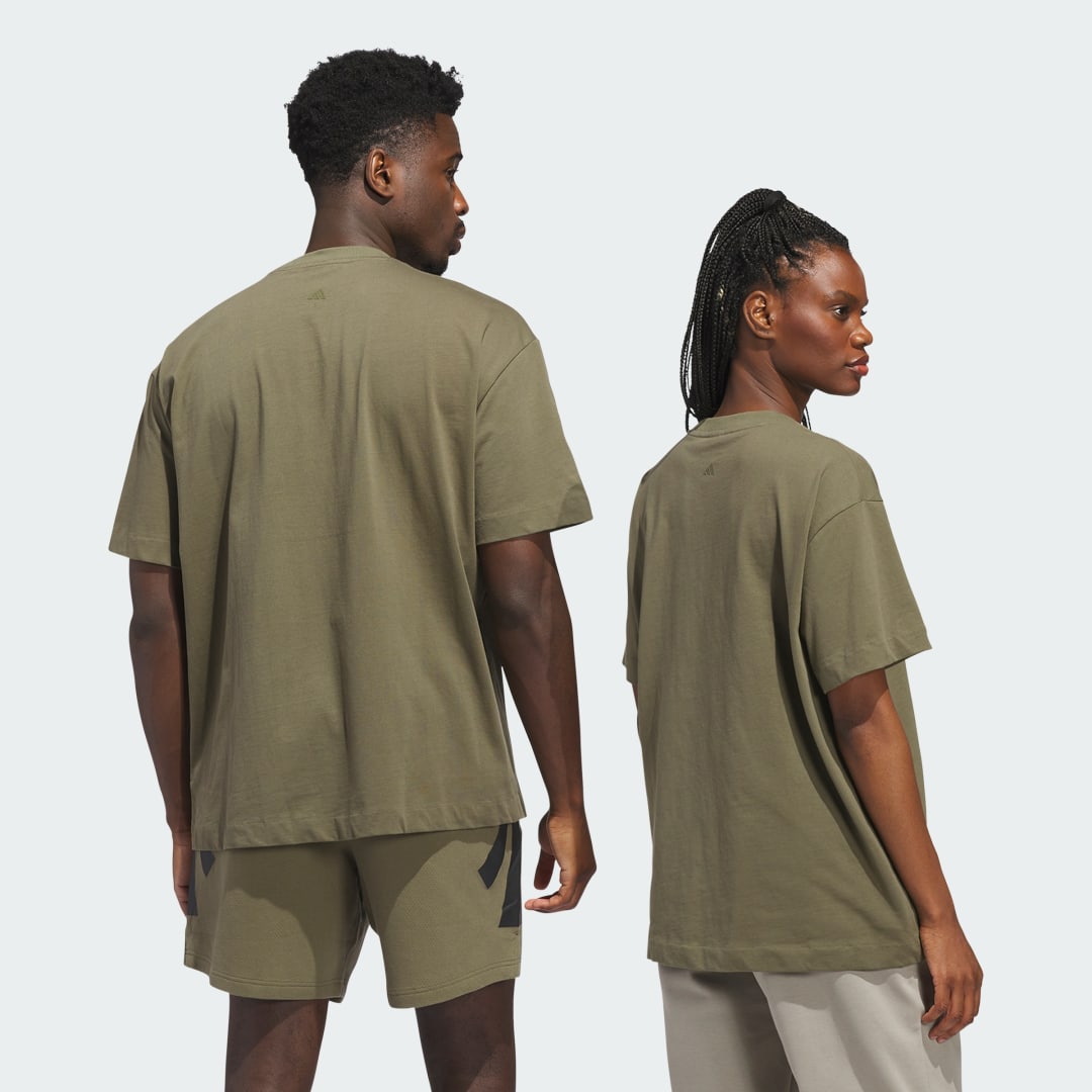 Adidas Basketball T-shirt (Uniseks)