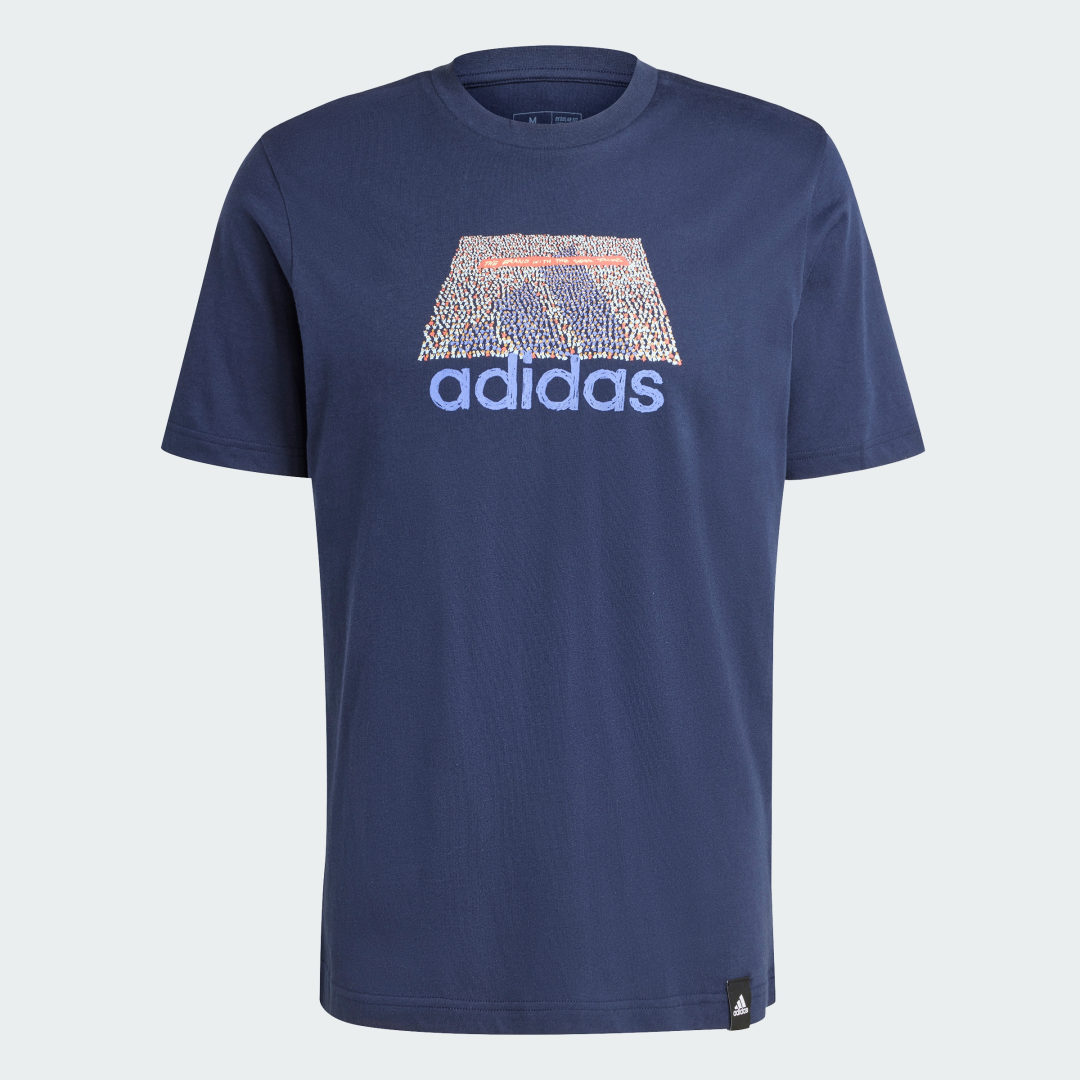 

adidas Playera Codes Badge of Sport Estampada Hombre, Legend ink