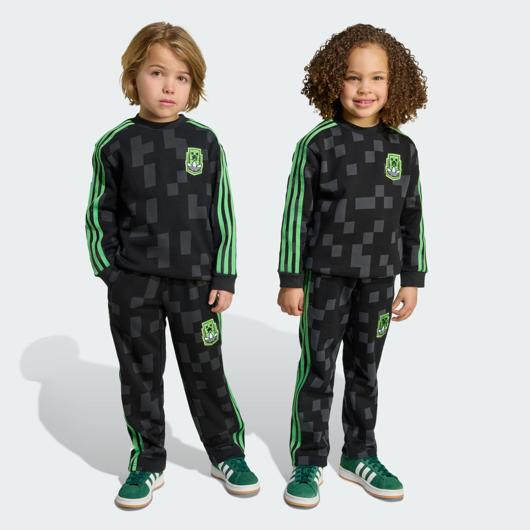 Adidas Originals X Minecraft Sweater Set Kids