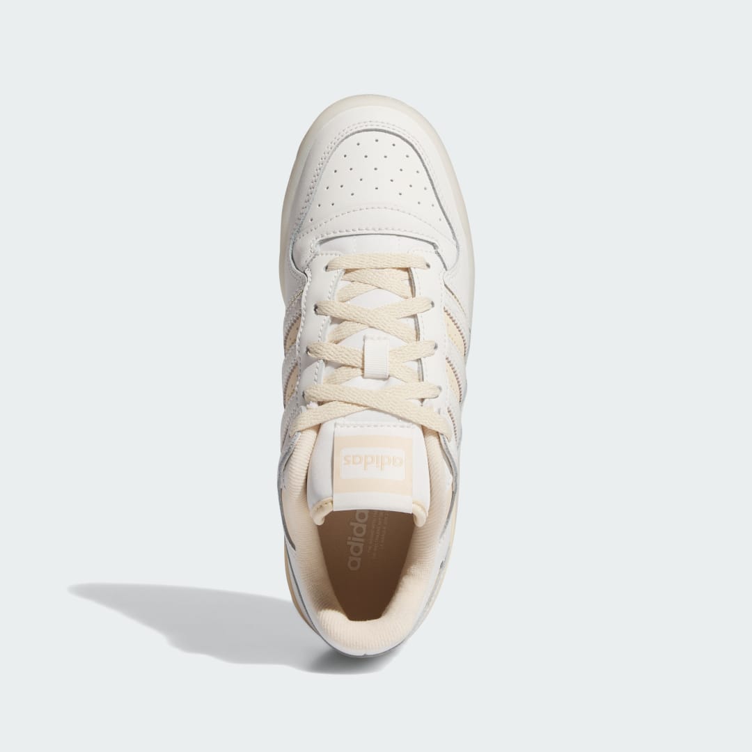 

adidas Tenis Forum Low CL Mujer, Blanco/crystal sand/oat