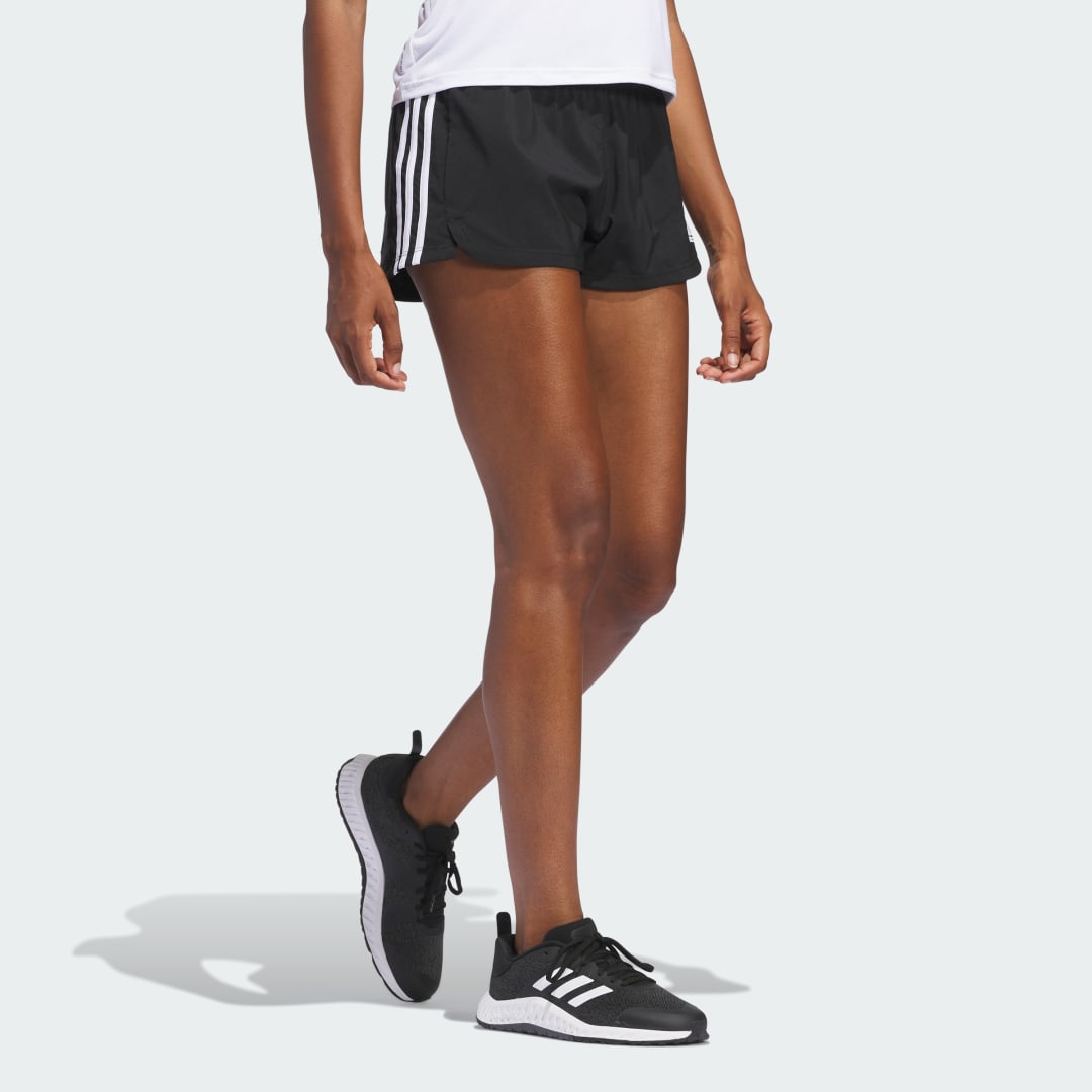 фото Шорты для фитнеса pacer 3-stripes adidas performance