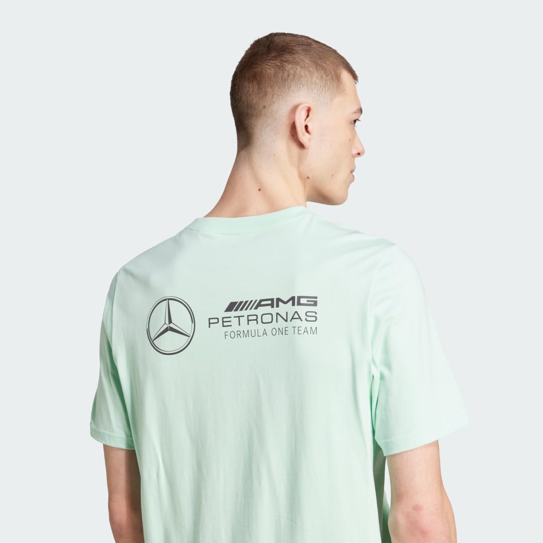 Adidas Mercedes AMG Petronas Formula One Team Premium Woven Graphic T-shirt