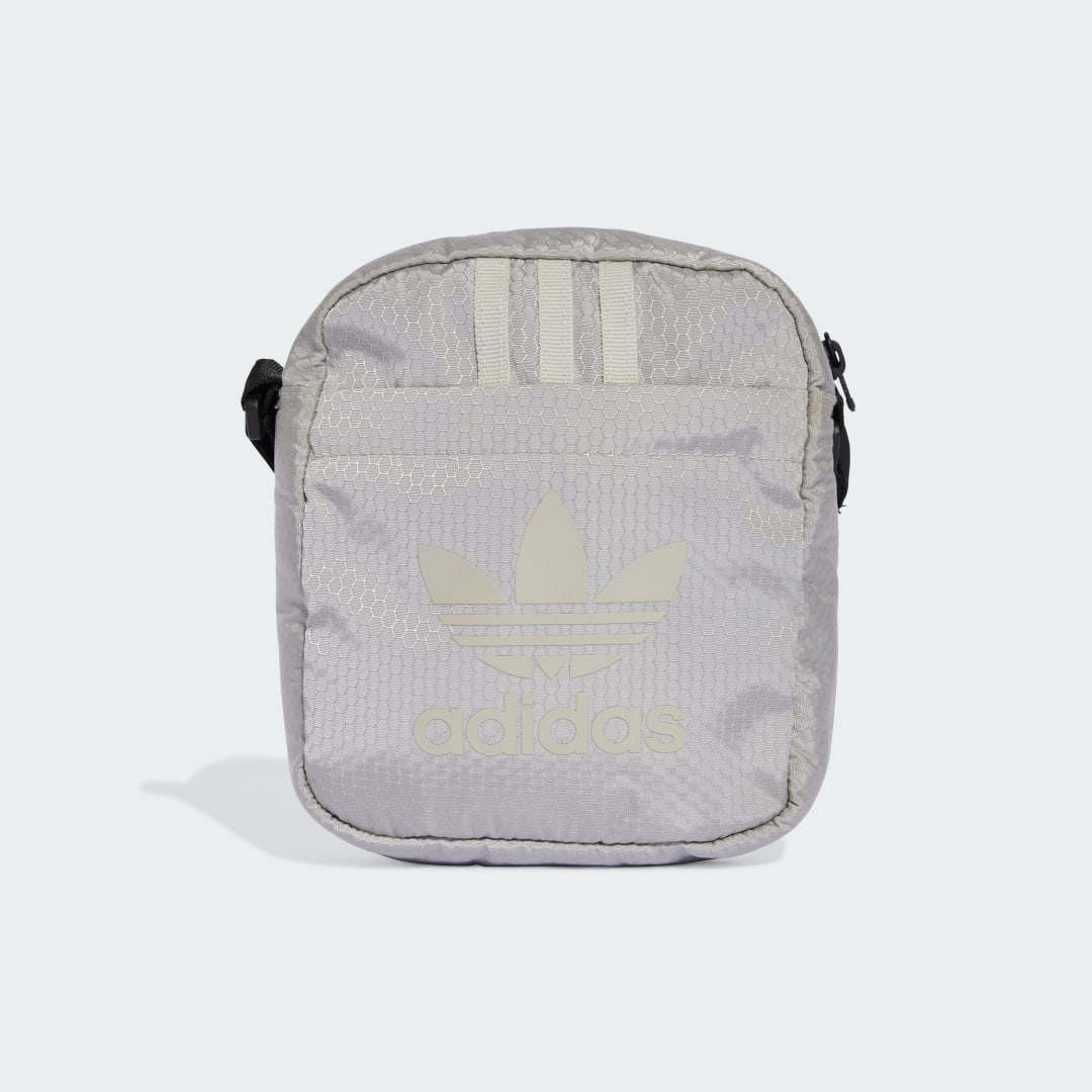 Adidas Originals Kleine schoudertas unisex Schoudertassen grijs Maat ONE SIZE Accessoires