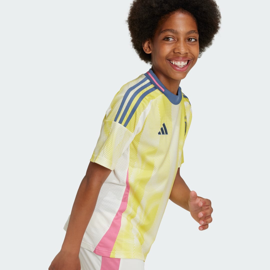 

adidas Jersey Juventus Visitante 24/25 Niños, Pure sulfur