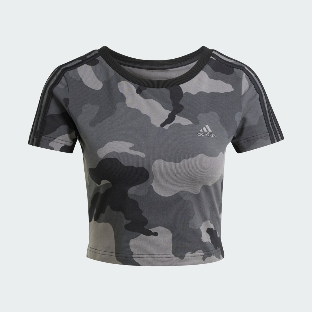 Adidas Essentials 3-Stripes Camo Print Baby T-shirt