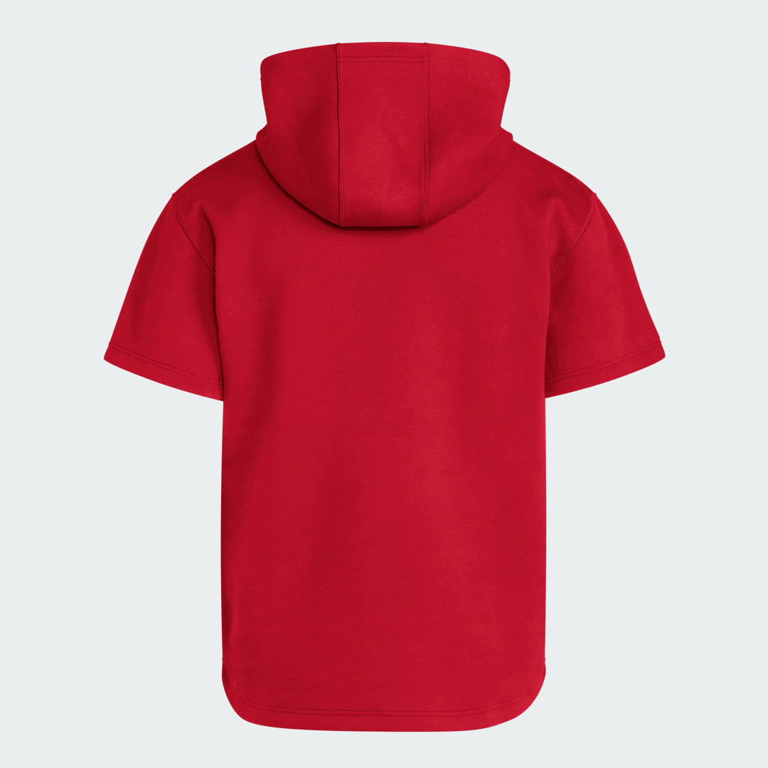 Adidas Dugout Hoodie met Korte Mouwen (Uniseks)