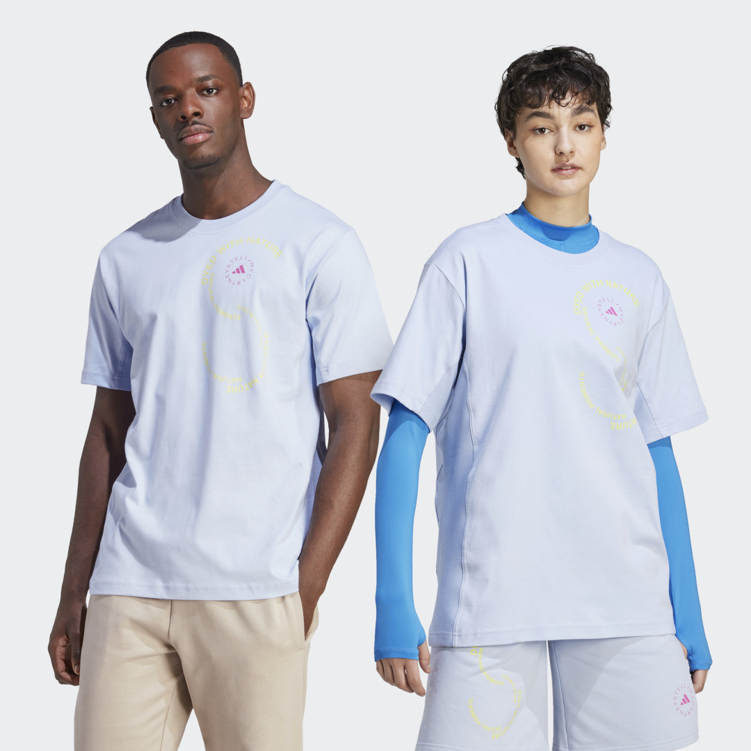 adidas by Stella McCartney Sportswear T-Shirt (Gender Neutral)F Bahia Light BlueMUnisex