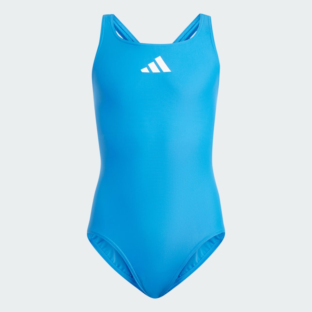 Adidas Performance Infinitex sportbadpak lichtblauw Meisjes Polyamide Logo 116