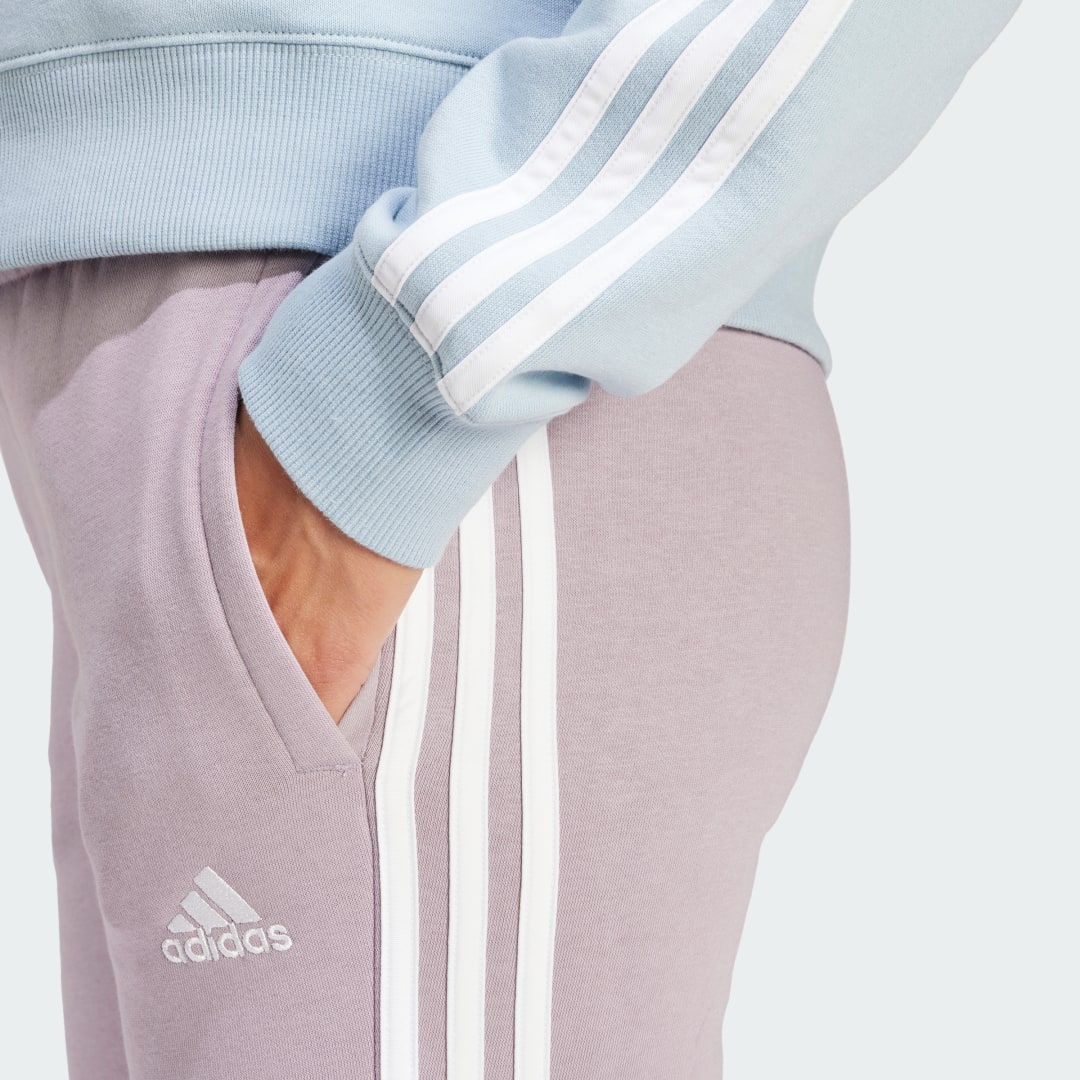 Adidas Essentials 3-Stripes Fleece Broek