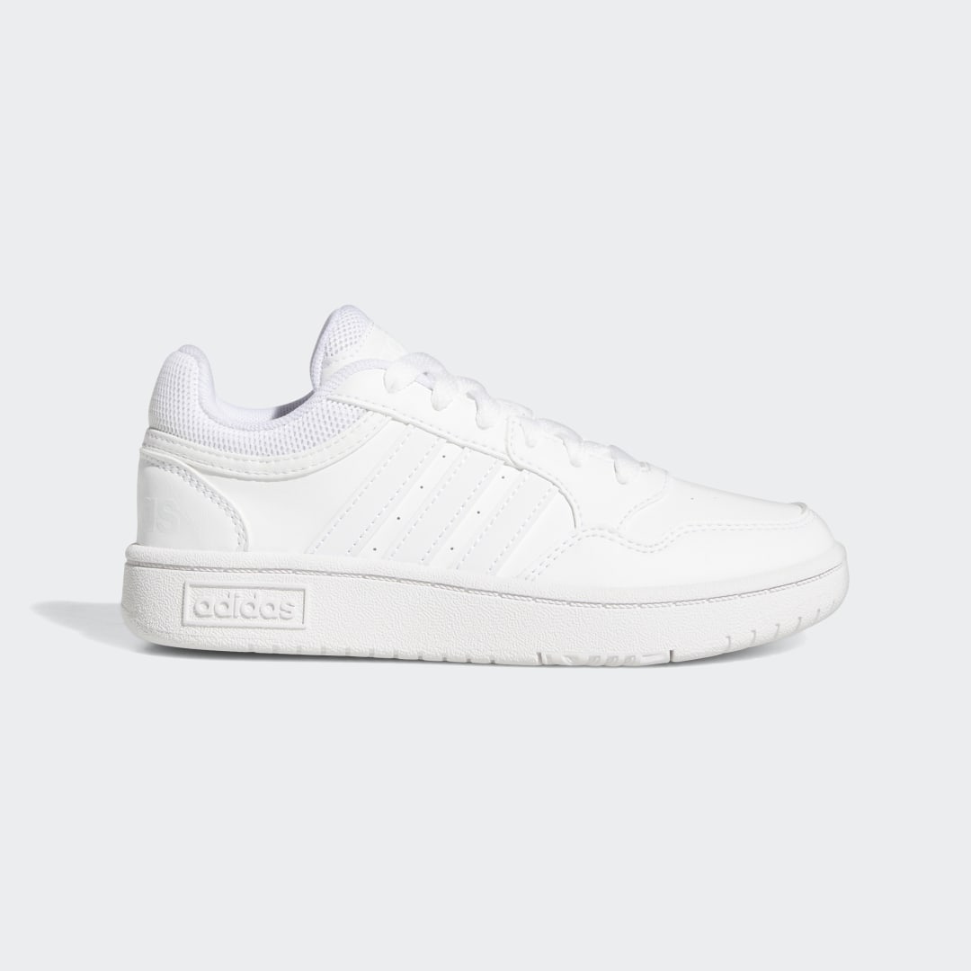 

adidas Tenis Hoops Niño, Blanco