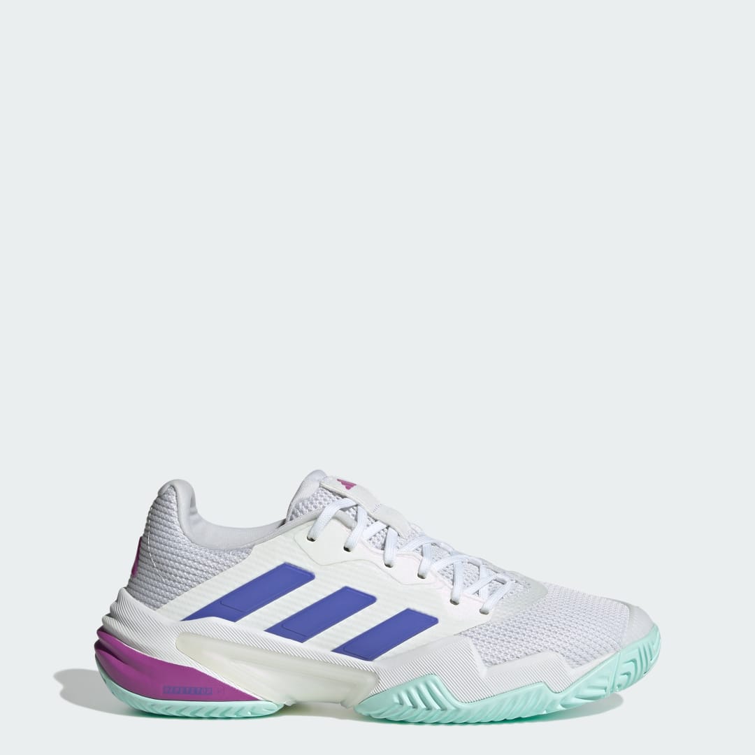 

adidas Tenis Barricade para Tenis Mujer, Blanco