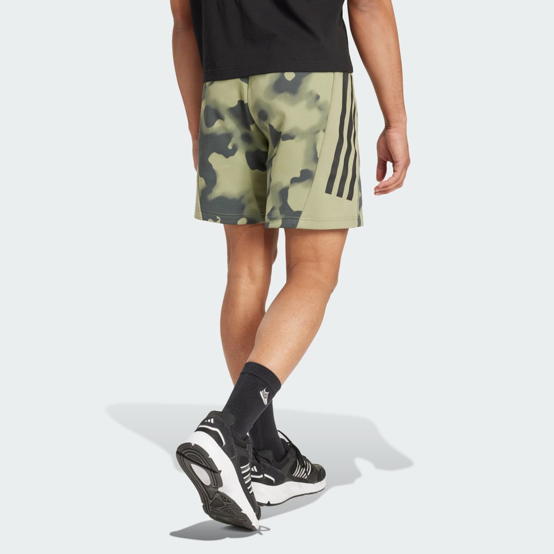 Adidas Future Icons 3-Stripes Allover Print Short
