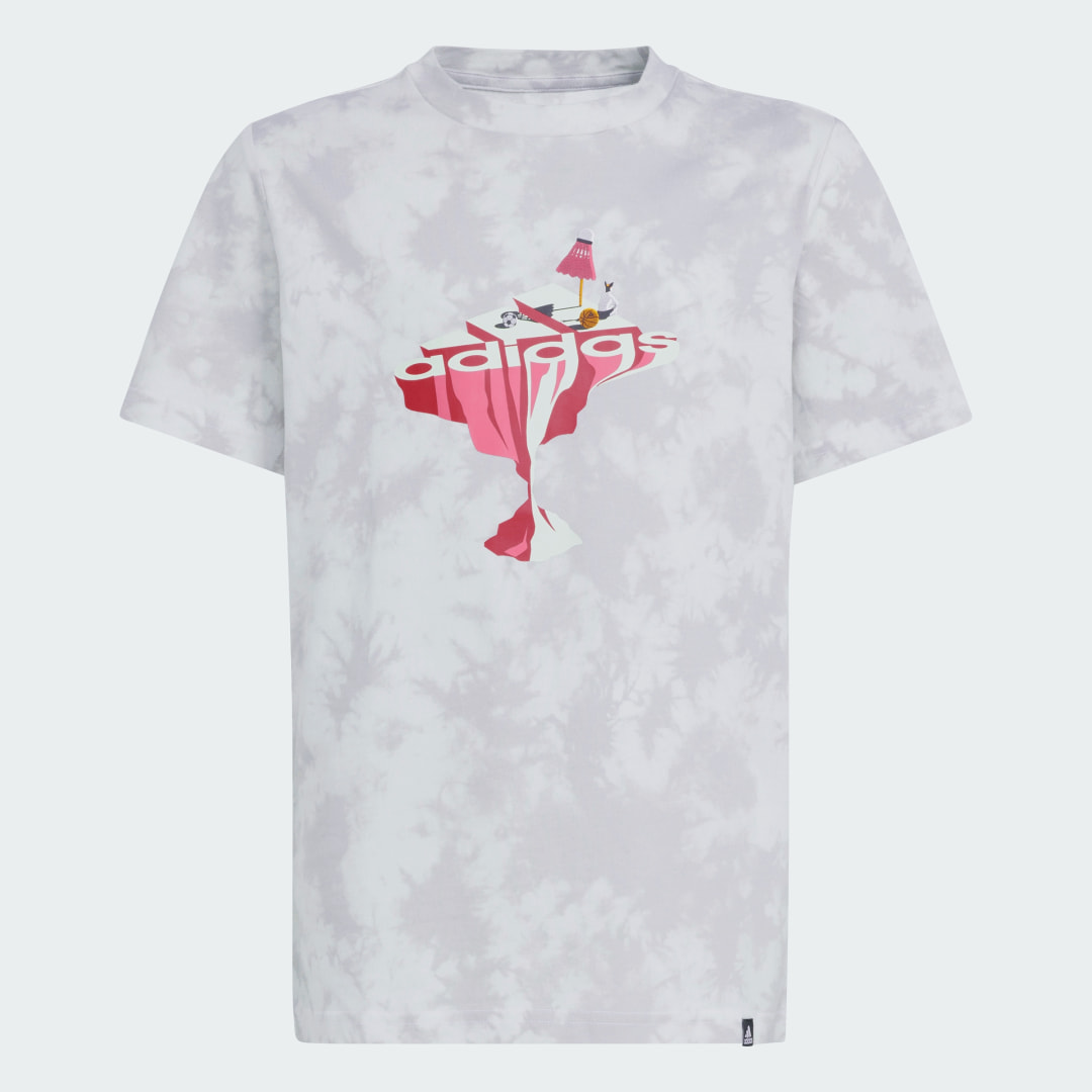 Adidas All Day I Dream Graphic T-Shirt Kids