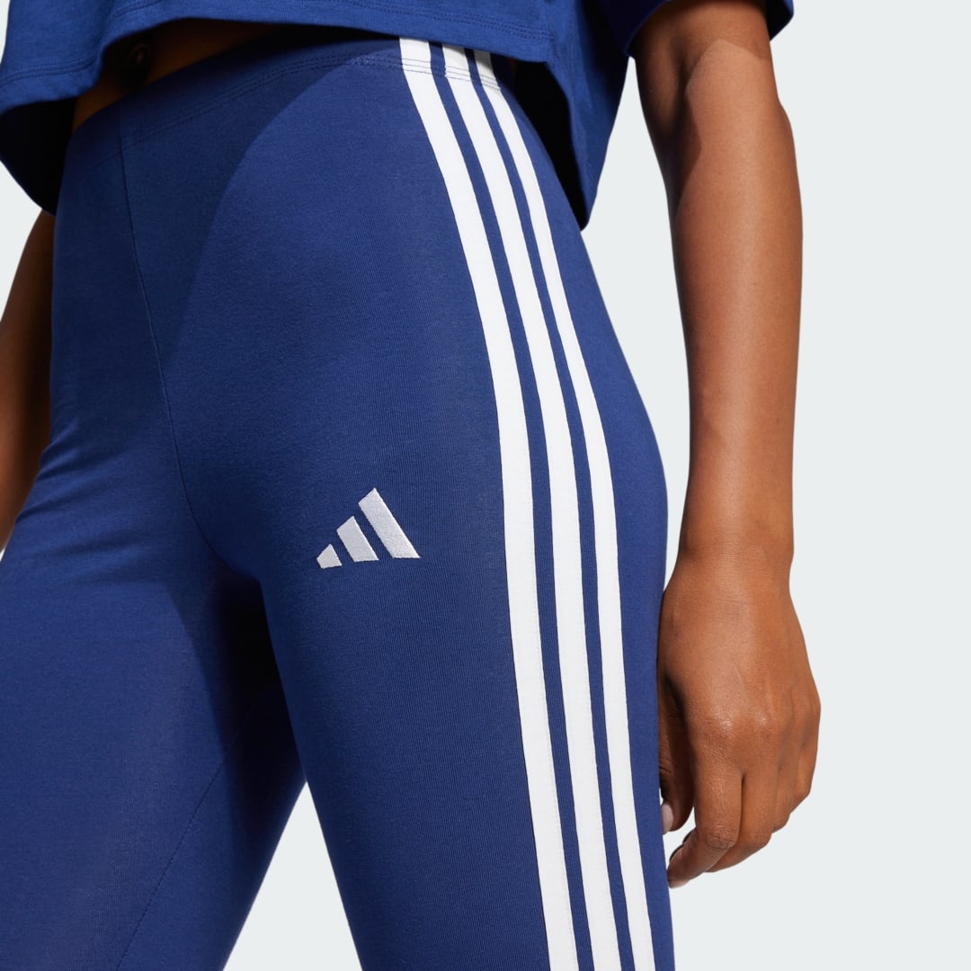 Adidas Essentials 3-Stripes Katoenen Legging