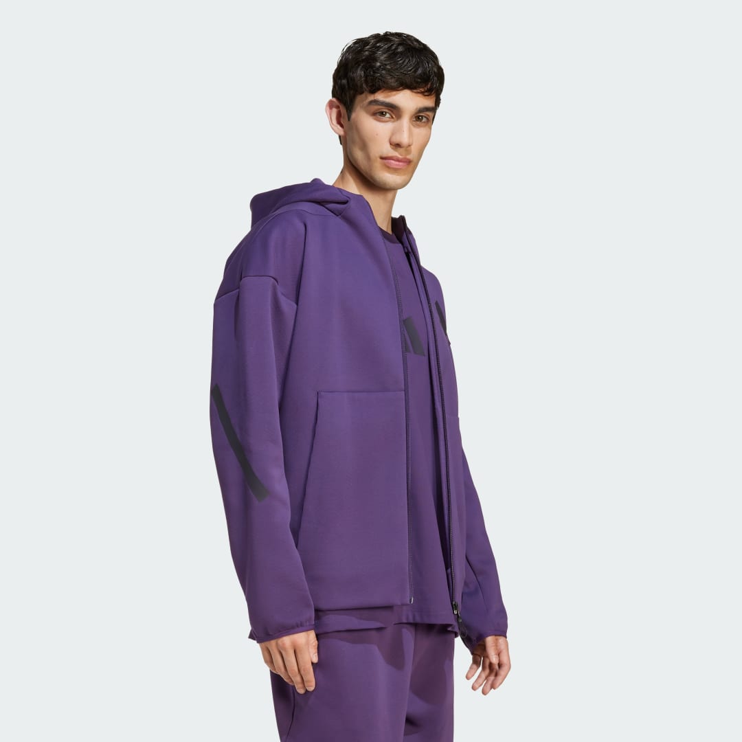 Adidas New Z.N.E. Trainingsjack met Capuchon