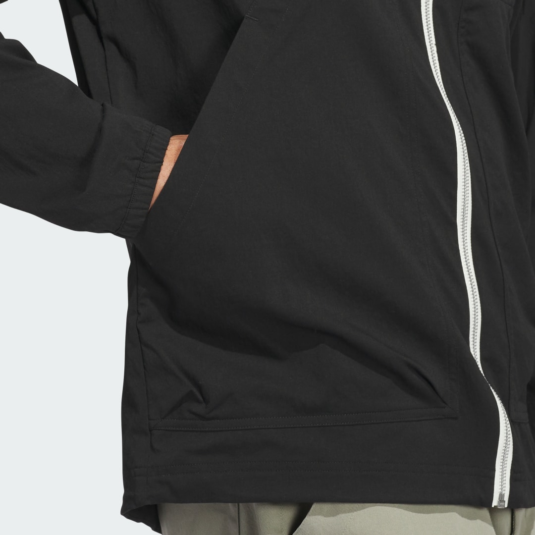 

adidas Chamarra Go-to Utility Dwr Cierre Frontal Hombre, Negro