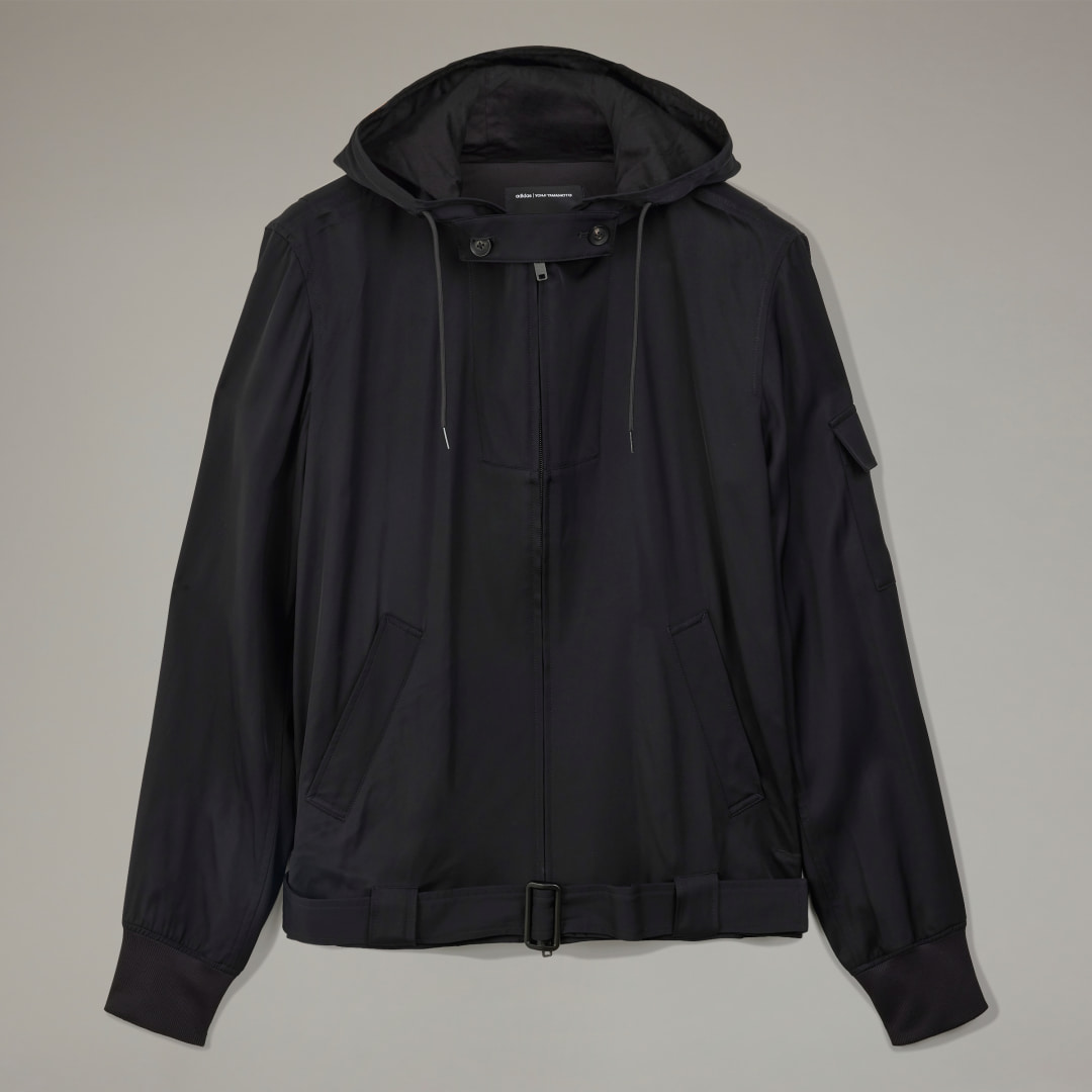 Adidas Y-3 Rayon Twill Hoodie