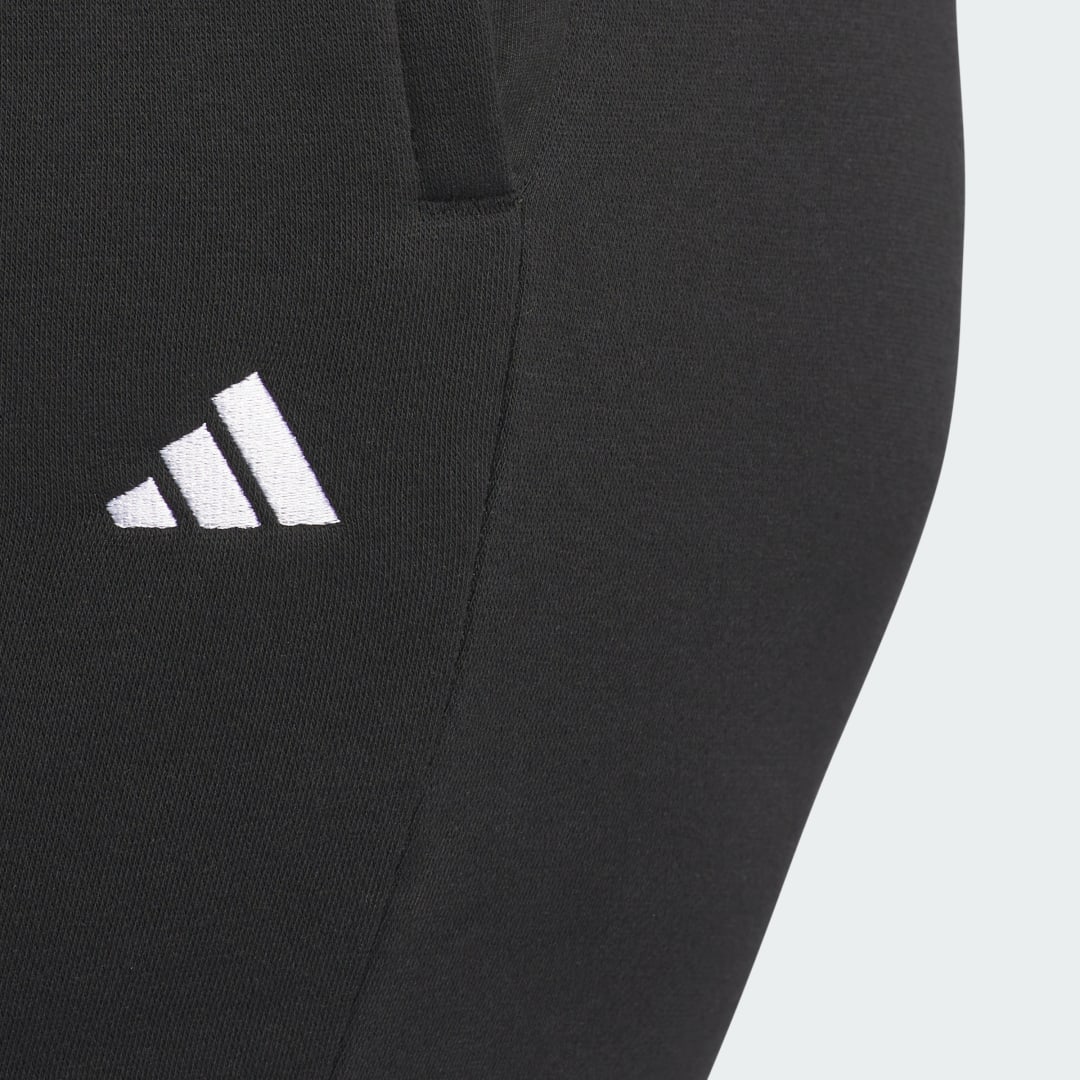 Adidas Essentials Small Logo Feel Cozy Open Hem Broek (Grote Maat)