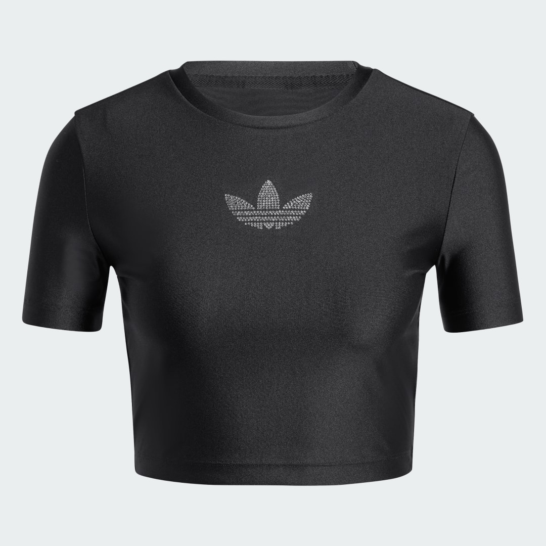 Adidas Rhinestone Trefoil T-shirt