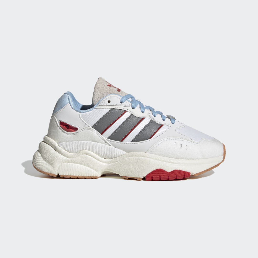 Adidas Retropy F90 kindersneaker grijs en wit