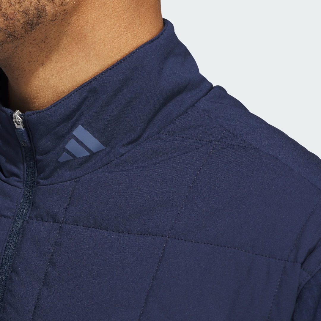 Adidas Ultimate365 Quilted DWR Pullover met Halflange Rits