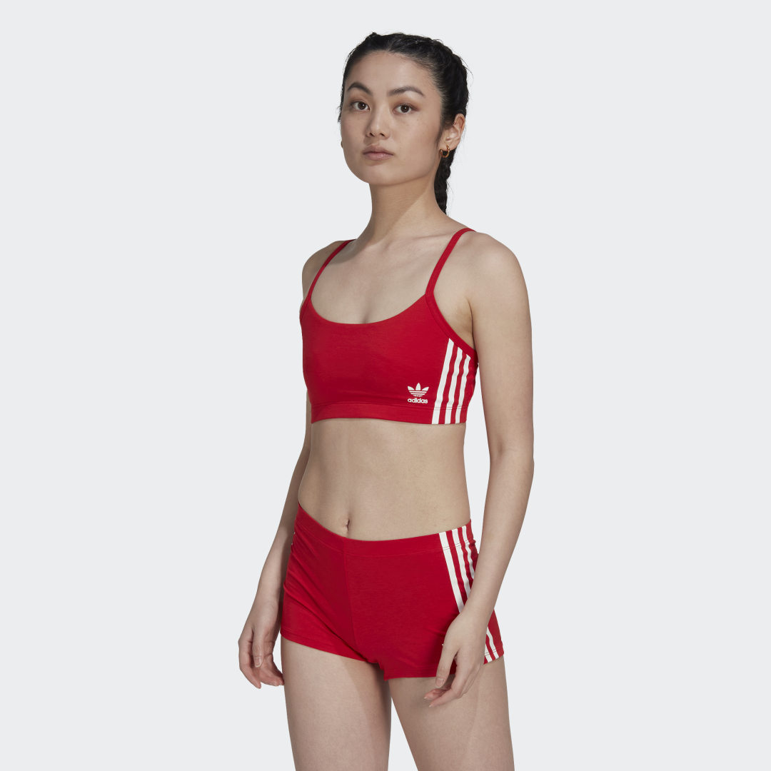 Adicolor Comfort Flex Cotton Scoop Bralette Adicolor Comfort Flex Cotton Scoop Bralette