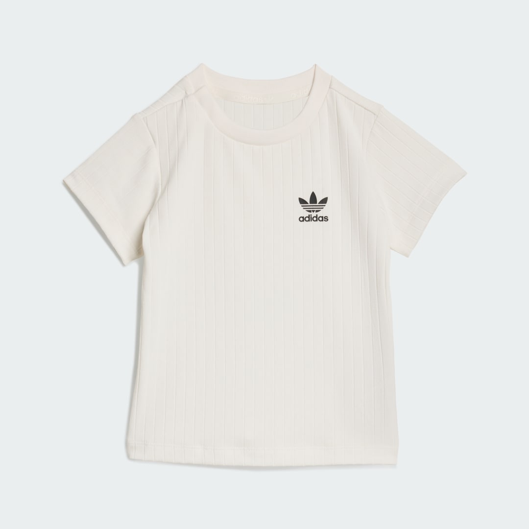 Thumbnail - REGULAR WIDE RIB SET MIT SHORTS UND T-SHIRT